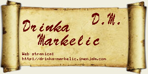 Drinka Markelić vizit kartica